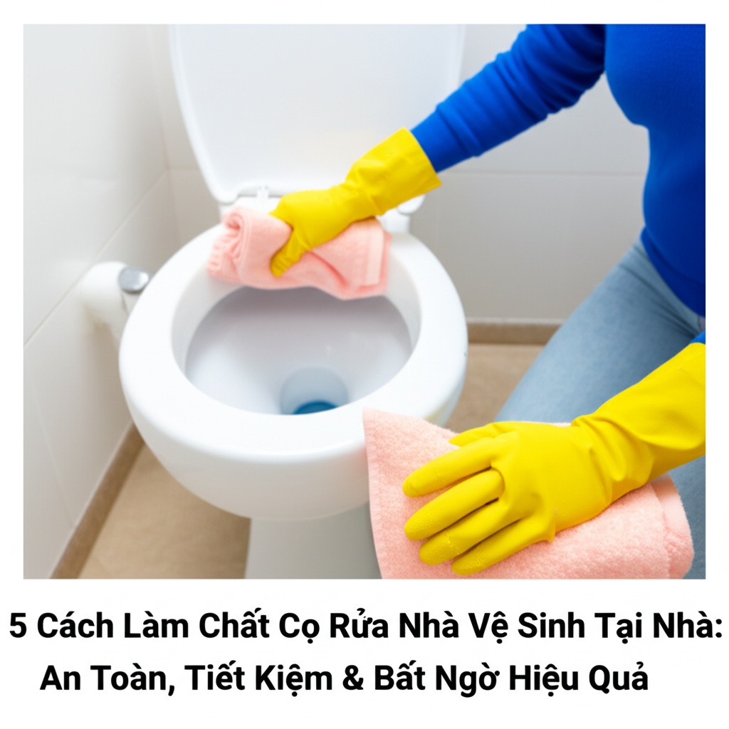 Hình minh họa cho bài viết: 5 Cách Làm Chất Cọ Rửa Nhà Vệ Sinh Tại Nhà: An Toàn, Tiết Kiệm & Bất Ngờ Hiệu Quả