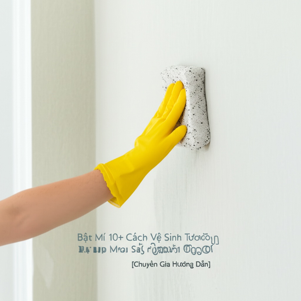 Hình minh họa cho bài viết: Bật Mí 10+ Cách Vệ Sinh Tường Nhà Bị Bẩn Sạch Như Mới [Chuyên Gia Hướng Dẫn]