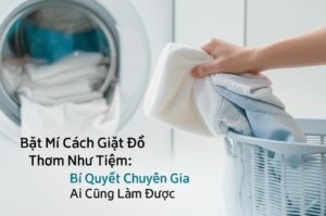 Bật Mí Cách Giặt Đồ Thơm Như Tiệm: Bí Quyết Chuyên Gia Ai Cũng Làm Được