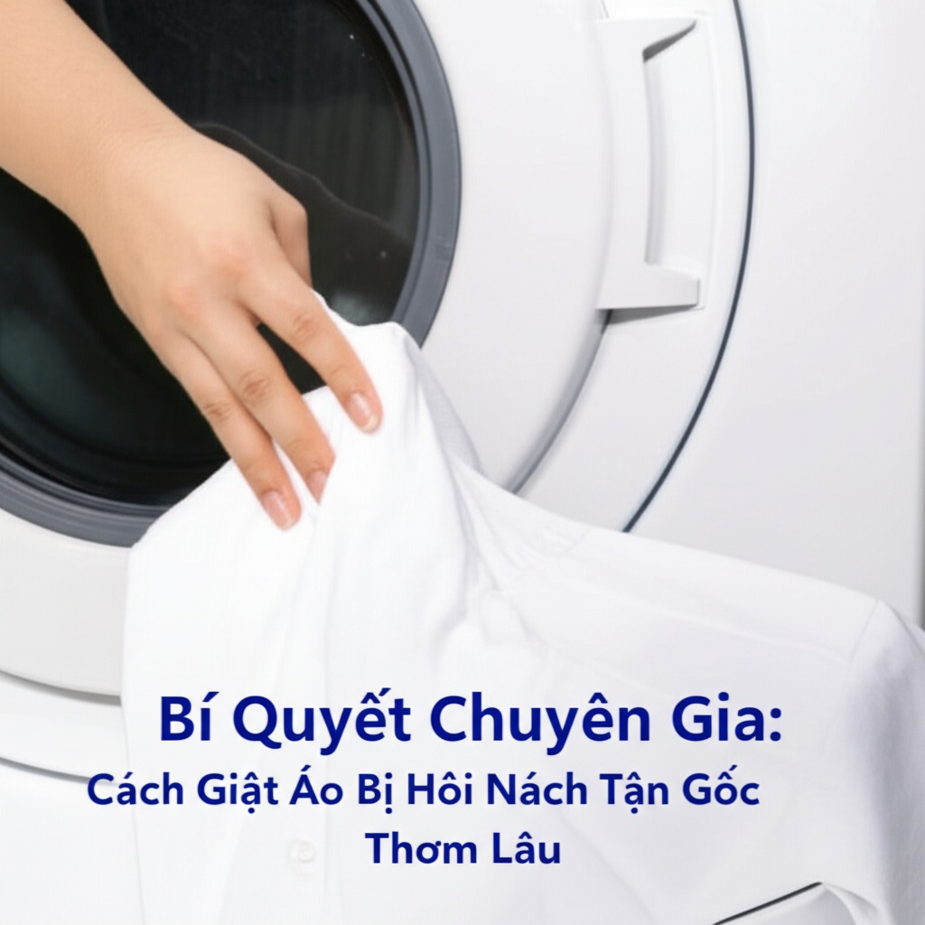 Hình minh họa cho bài viết: Bí Quyết Chuyên Gia: Cách Giặt Áo Bị Hôi Nách Tận Gốc, Thơm Lâu