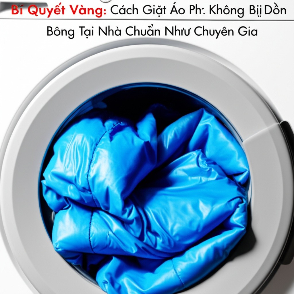 Hình minh họa cho bài viết: Bí Quyết Vàng: Cách Giặt Áo Phao Không Bị Dồn Bông Tại Nhà Chuẩn Như Chuyên Gia
