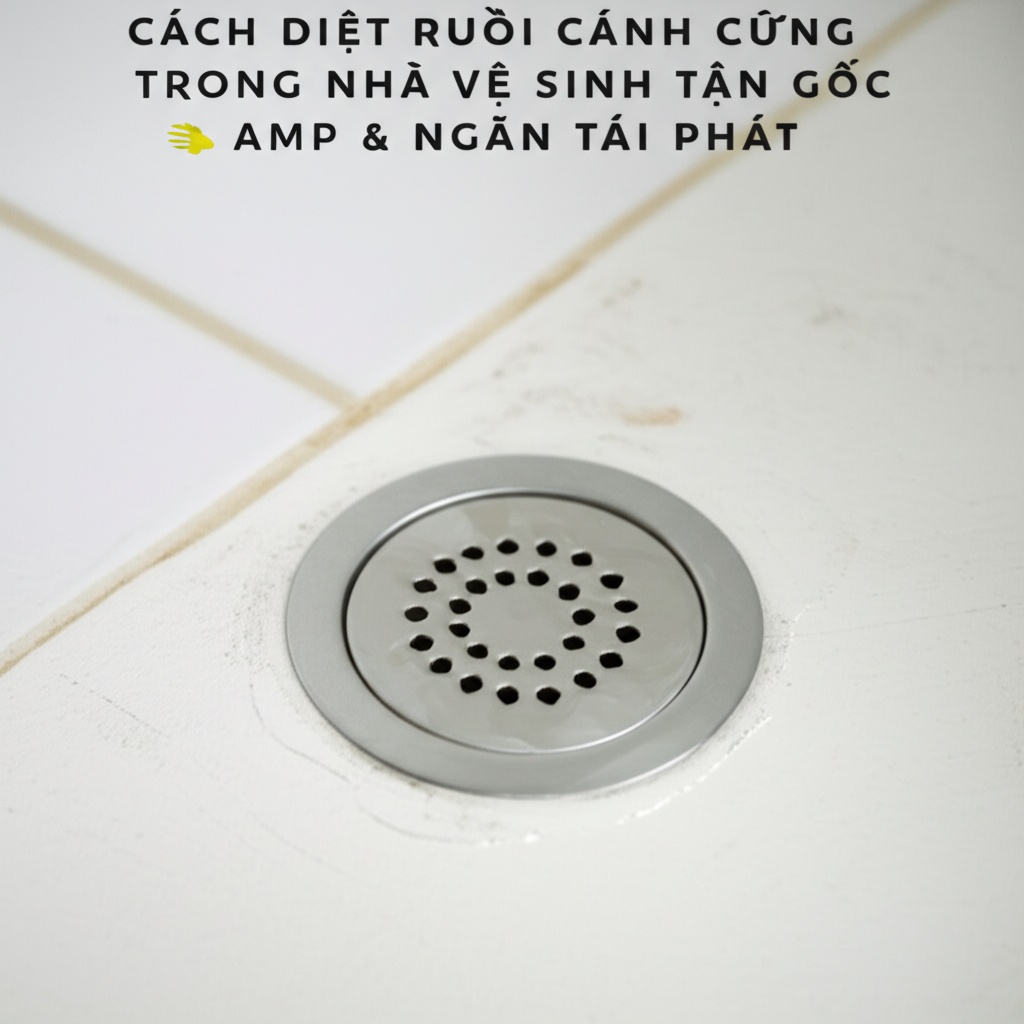Hình minh họa cho bài viết: Cách Diệt Ruồi Cánh Cứng Trong Nhà Vệ Sinh Tận Gốc & Ngăn Tái Phát