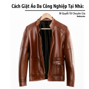 Cách Giặt Áo Da Công Nghiệp Tại Nhà: Bí Quyết Từ Chuyên Gia Hakiamba