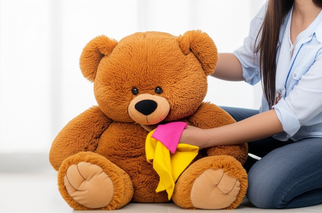 Hình minh họa cho bài viết: Cách Giặt Gấu Bông Lớn Tại Nhà Sạch Như Mới, An Toàn Tuyệt Đối