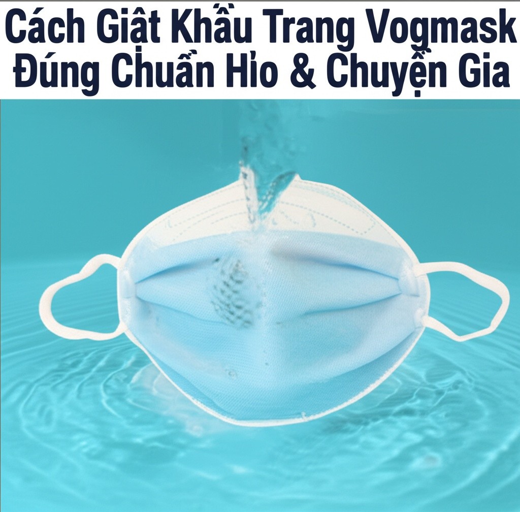 Hình minh họa cho bài viết: Cách Giặt Khẩu Trang Vogmask Đúng Chuẩn Chuyên Gia: Tăng Tuổi Thọ & Hiệu Quả