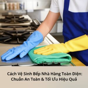 Cách Vệ Sinh Bếp Nhà Hàng Toàn Diện: Chuẩn An Toàn & Tối Ưu Hiệu Quả