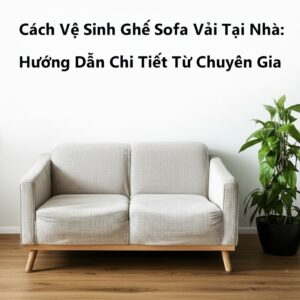 Cách Vệ Sinh Ghế Sofa Vải Tại Nhà: Hướng Dẫn Chi Tiết Từ Chuyên Gia