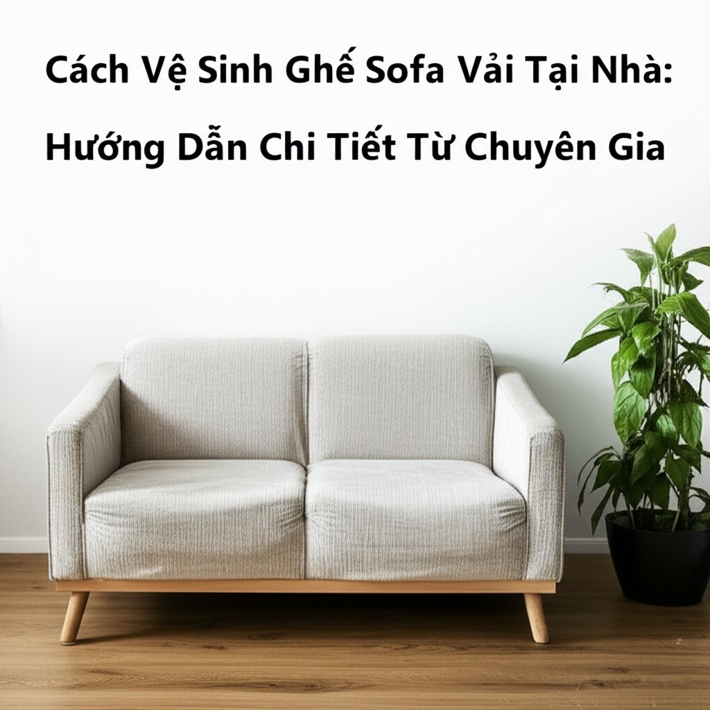 Hình minh họa cho bài viết: Cách Vệ Sinh Ghế Sofa Vải Tại Nhà: Hướng Dẫn Chi Tiết Từ Chuyên Gia