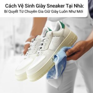 Cách Vệ Sinh Giày Sneaker Tại Nhà: Bí Quyết Từ Chuyên Gia Giữ Giày Luôn Như Mới
