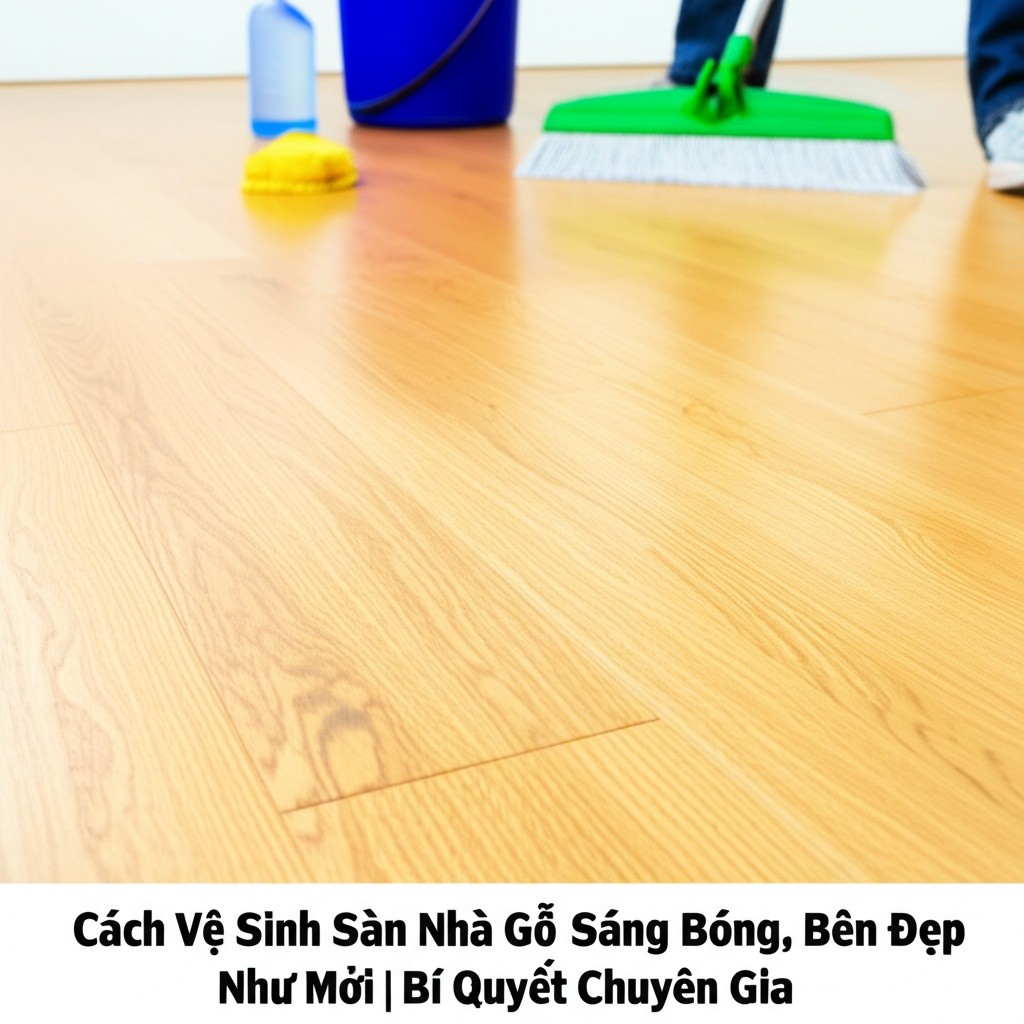Hình minh họa cho bài viết: Cách Vệ Sinh Sàn Nhà Gỗ Sáng Bóng, Bền Đẹp Như Mới | Bí Quyết Chuyên Gia