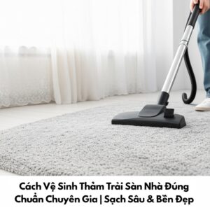 Cách Vệ Sinh Thảm Trải Sàn Nhà Đúng Chuẩn Chuyên Gia | Sạch Sâu & Bền Đẹp