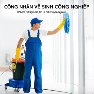 Công Nhân Vệ Sinh Công Nghiệp: Hơn Cả Sự Sạch Sẽ, Đó Là Sự Chuyên Nghiệp