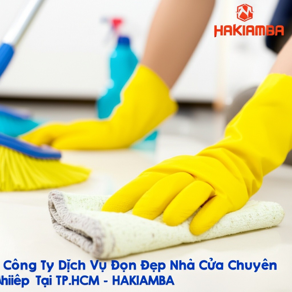 Hình minh họa cho bài viết: Công Ty Dịch Vụ Dọn Dẹp Nhà Cửa Chuyên Nghiệp Tại TP.HCM - HAKIAMBA