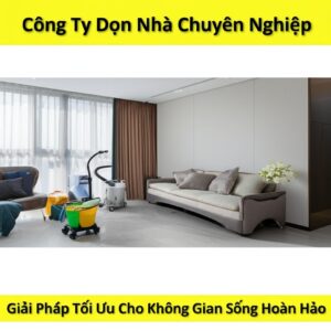 Công Ty Dọn Nhà Chuyên Nghiệp: Giải Pháp Tối Ưu Cho Không Gian Sống Hoàn Hảo