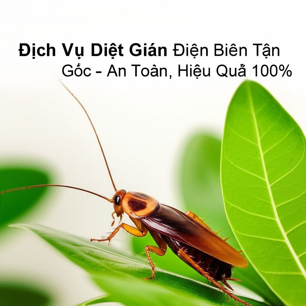 Hình minh họa cho bài viết: Dịch Vụ Diệt Gián Điện Biên Tận Gốc - An Toàn, Hiệu Quả 100%