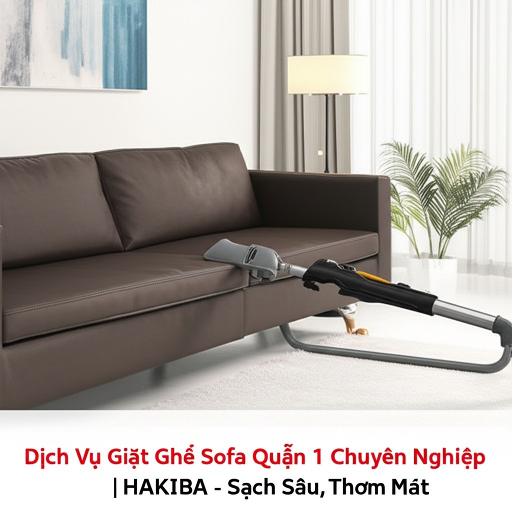 Hình minh họa cho bài viết: Dịch Vụ Giặt Ghế Sofa Quận 1 Chuyên Nghiệp | HAKIBA - Sạch Sâu, Thơm Mát