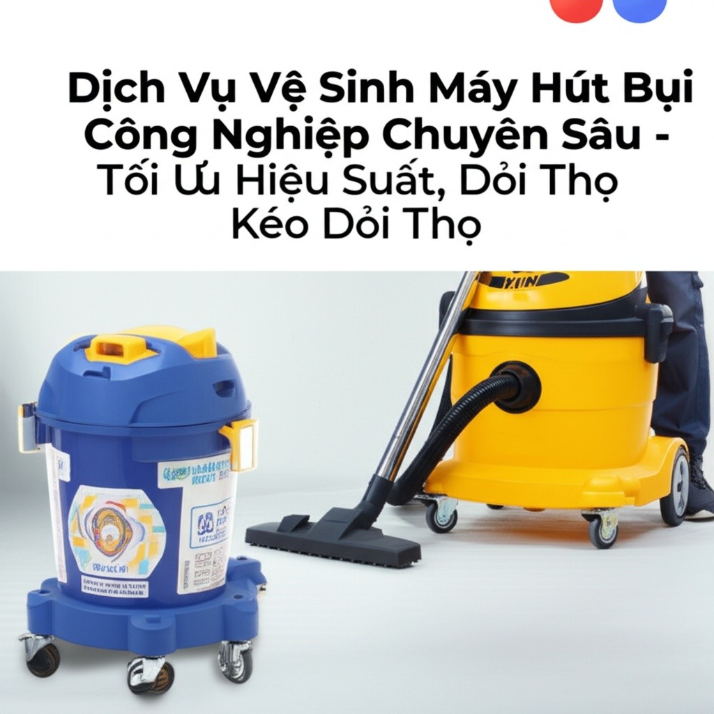 Hình minh họa cho bài viết: Dịch Vụ Vệ Sinh Máy Hút Bụi Công Nghiệp Chuyên Sâu - Tối Ưu Hiệu Suất, Kéo Dài Tuổi Thọ