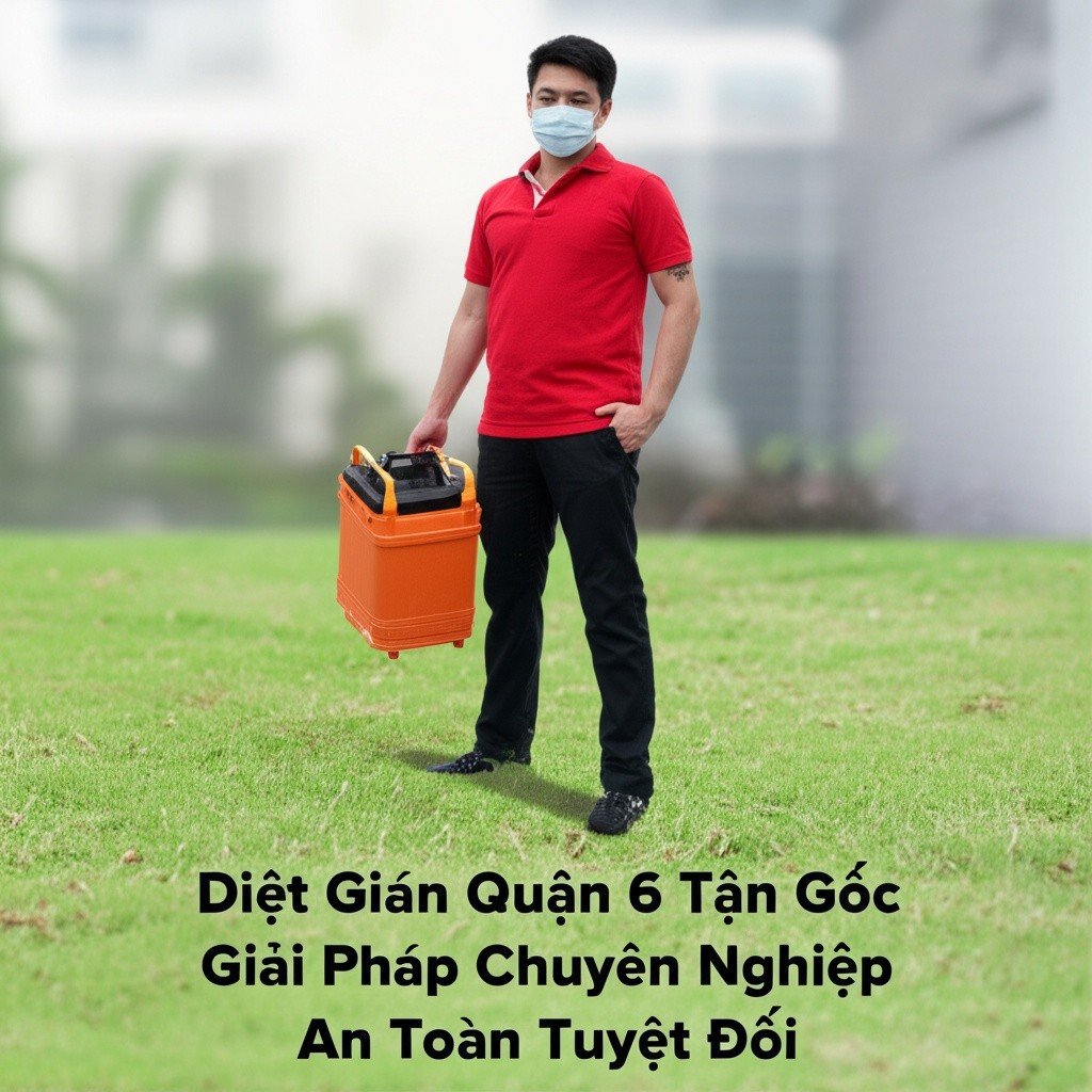 Hình minh họa cho bài viết: Diệt Gián Quận 6 Tận Gốc: Giải Pháp Chuyên Nghiệp, An Toàn Tuyệt Đối