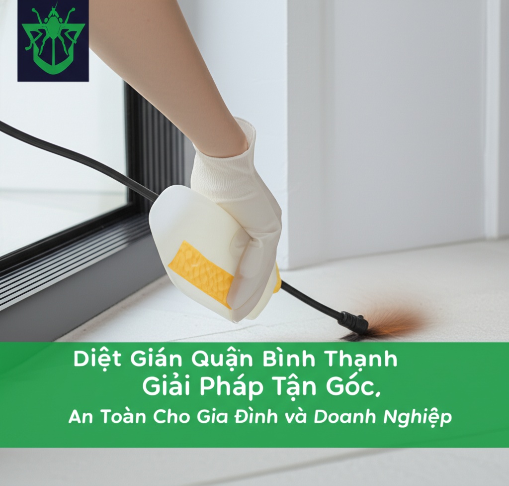 Hình minh họa cho bài viết: Diệt Gián Quận Bình Thạnh: Giải Pháp Tận Gốc, An Toàn Cho Gia Đình và Doanh Nghiệp