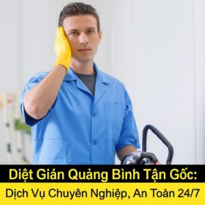 Diệt Gián Quảng Bình Tận Gốc: Dịch Vụ Chuyên Nghiệp, An Toàn 24/7