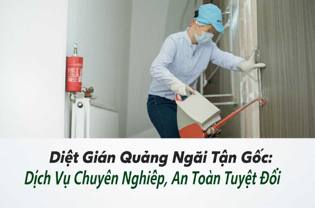 Hình minh họa cho bài viết: Diệt Gián Quảng Ngãi Tận Gốc: Dịch Vụ Chuyên Nghiệp, An Toàn Tuyệt Đối