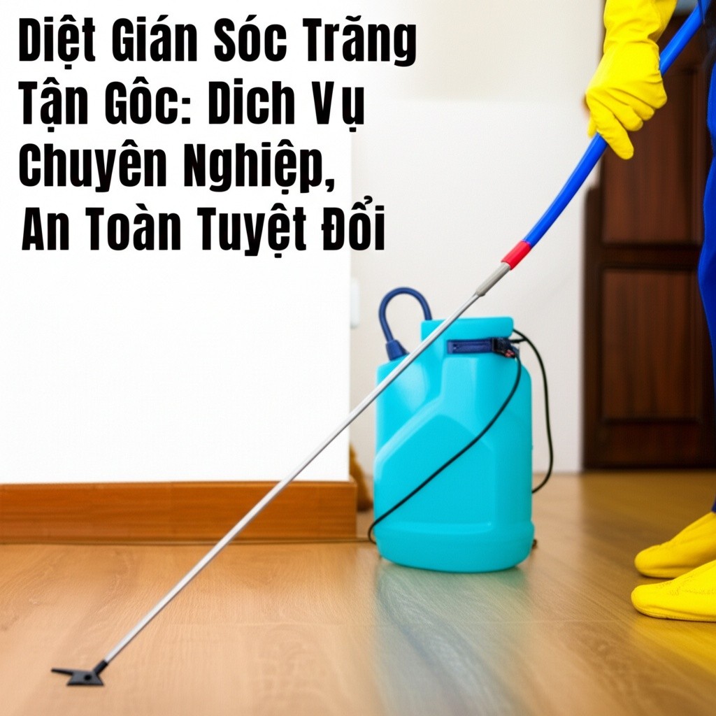 Hình minh họa cho bài viết: Diệt Gián Sóc Trăng Tận Gốc: Dịch Vụ Chuyên Nghiệp, An Toàn Tuyệt Đối