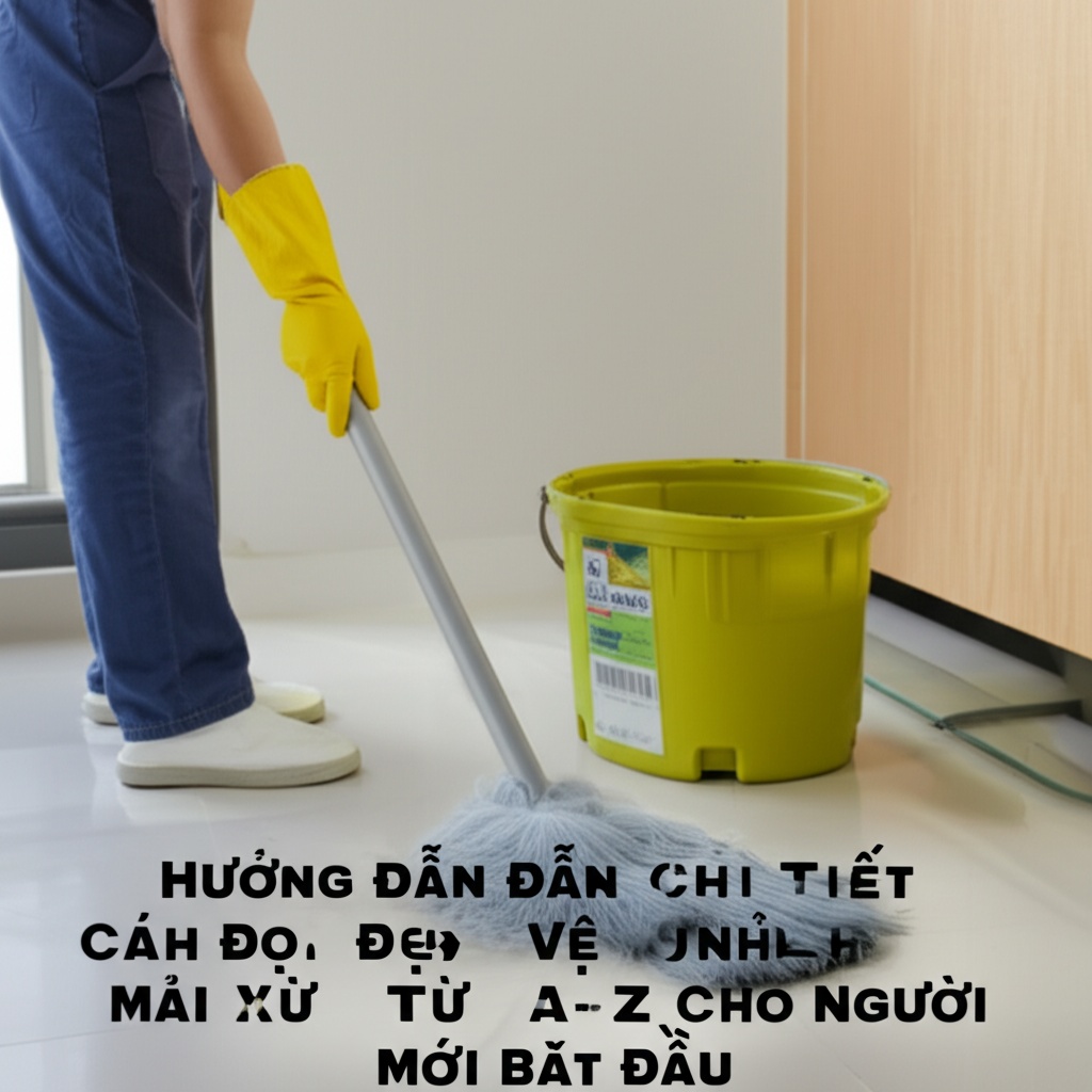 Hình minh họa cho bài viết: Hướng Dẫn Chi Tiết Cách Dọn Dẹp Vệ Sinh Nhà Mới Xây Từ A-Z Cho Người Mới Bắt Đầu