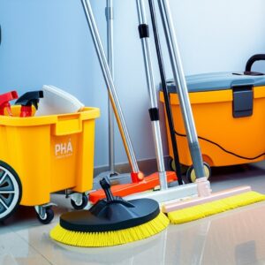 Khám Phá Các Dụng Cụ Vệ Sinh Công Nghiệp Chuyên Dụng: Chìa Khóa Cho Không Gian Sạch Hoàn Hảo